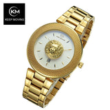 Keep Moving Gold Watch