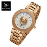 Keep Moving Gold Watch