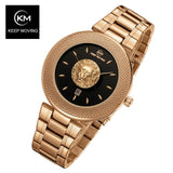 Keep Moving Gold Watch