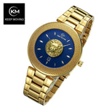 Keep Moving Gold Watch