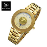 Keep Moving Gold Watch