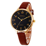 2018 Brand Faux Leather Watch