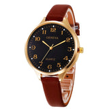 2018 Brand Faux Leather Watch