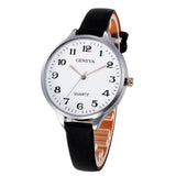 2018 Brand Faux Leather Watch
