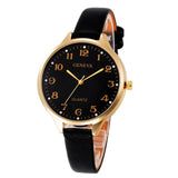 2018 Brand Faux Leather Watch