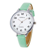 2018 Brand Faux Leather Watch