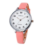 2018 Brand Faux Leather Watch