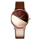 Shengke  Leather WristWatch