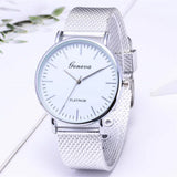 Silver Luxury Lady Watch