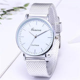 Silver Luxury Lady Watch