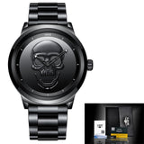 Men 3D Skull Watch