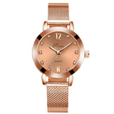Rose Gold Women Wristwatch