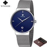 Top Brand Luxury Gold Business Men's Watch 50m Waterproof Male Clock Sports Watches Men Quartz Wrist Watch Relogio Masculino