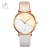 Shengke  Leather WristWatch