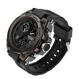 2019 Sanda Men's Watches Black Sports Watch