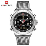 Men's Quartz LED Digital Clock