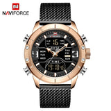 Men's Quartz LED Digital Clock