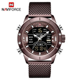 Men's Quartz LED Digital Clock