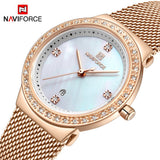 NAVIFORCE New Rose Gold Women Watch