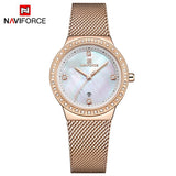NAVIFORCE New Rose Gold Women Watch