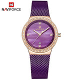 NAVIFORCE New Rose Gold Women Watch