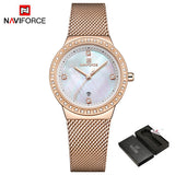 NAVIFORCE New Rose Gold Women Watch