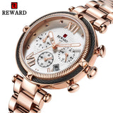Luxury Brand Rose Gold Watch