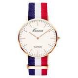 Nylon Strap Style Quartz Women Watch