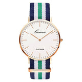 Nylon Strap Style Quartz Women Watch