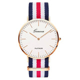 Nylon Strap Style Quartz Women Watch