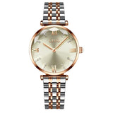 CIVO Crystal Silver Watch