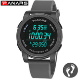 Men Sport Pedometer Watch