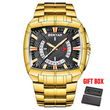 BENYAR Luxury Golden Men's Quartz Watches